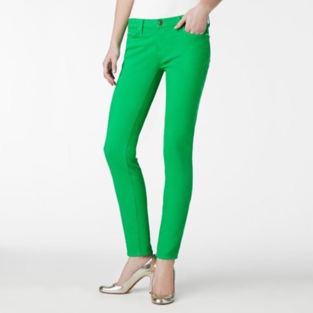 Kate Spade Broome Street Pants Sz 27 Kelly Green